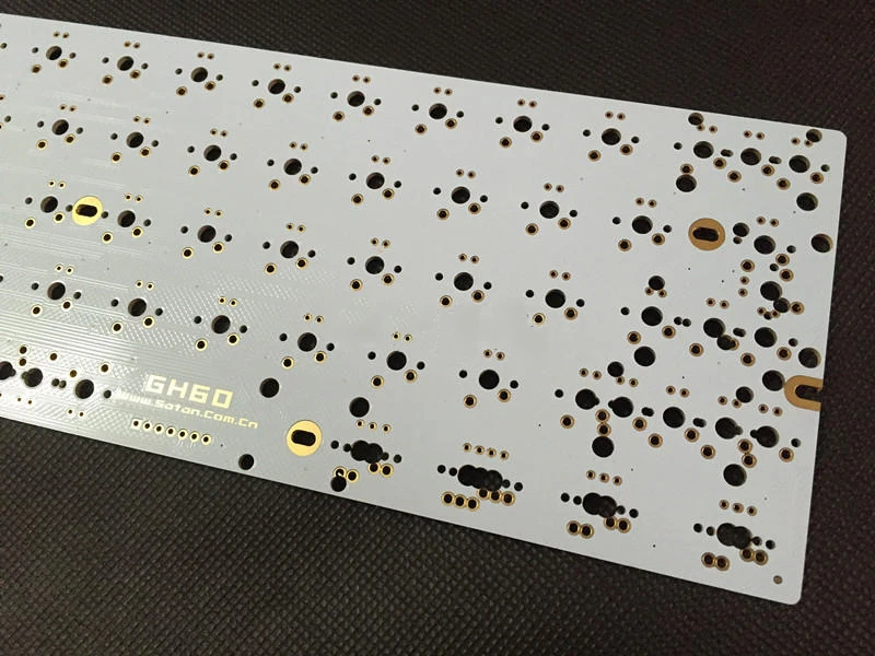 [Hfбезопасности] GH60 механическая клавиатура DIY Kit Заказная печатная плата с RGB патч светильник GH60 материнская плата