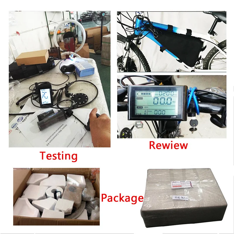 

BAFANG Motor Wheel 48V 350W 500W Electric Bike Conversion Kit with 48V20AH/Samsung48V26AH Lithium Battery 26" 700C 28" Ebike Kit