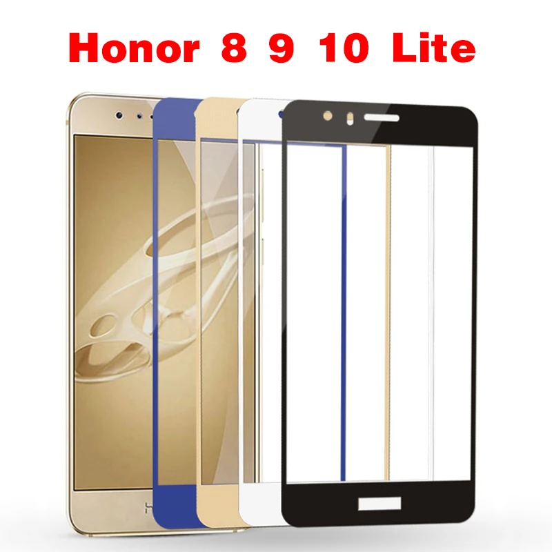 Защитное стекло на Honor 9 Lite 10 светильник из закаленного стекла для huawei Honer 10 Late Honor9 9lite защитные Синие Защитные пленки