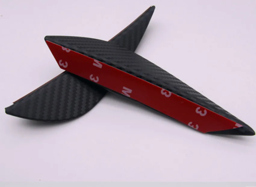 4 шт./компл. универсальные ласты для переднего бампера из углеродного волокна FRP