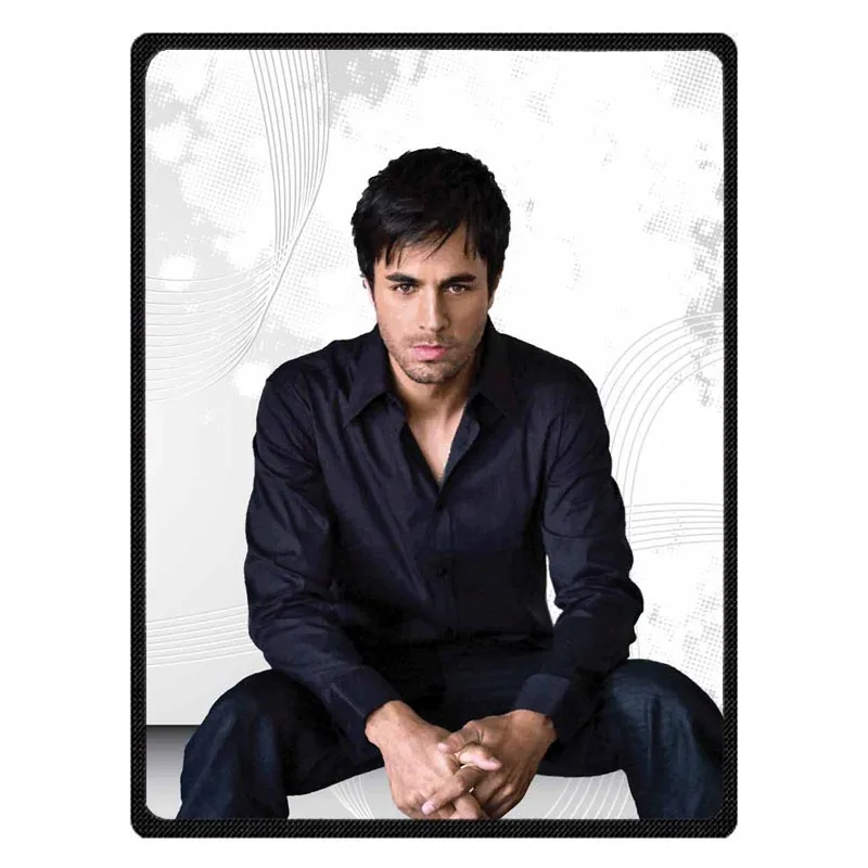 Enrique Iglesias очень мягкое Коралловое фланелевое одеяло с принтом манты покрывало