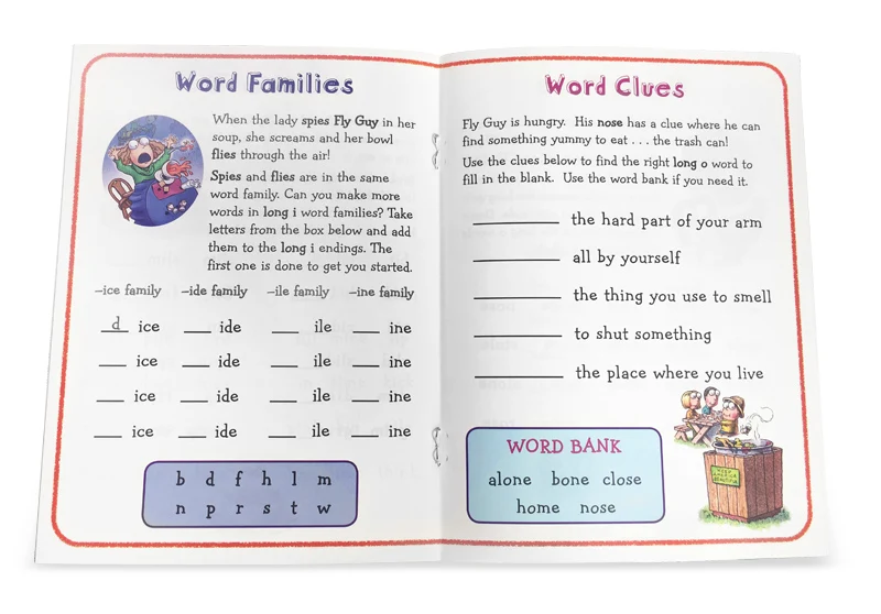 12 книг/набор Fly Guy set Phonics английские книги для картин я могу читать детские