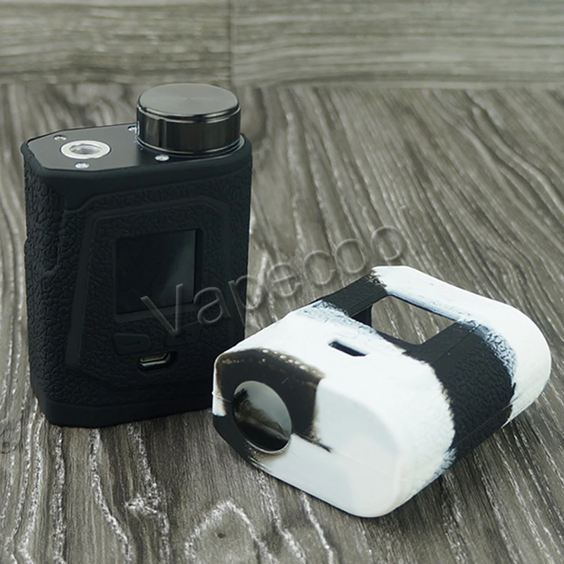 2 шт IJOY CAPO 100 мод силиконовый чехол-накладка с наклейкой на кожу, нескользящий толстый чехол для Vape mod CAPO 100 w 21700 mod Shield