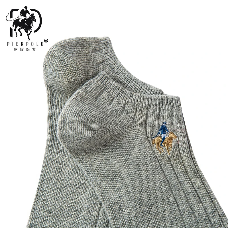 Носки PIER POLO мужские короткие брендовые невидимые до щиколотки повседневные с