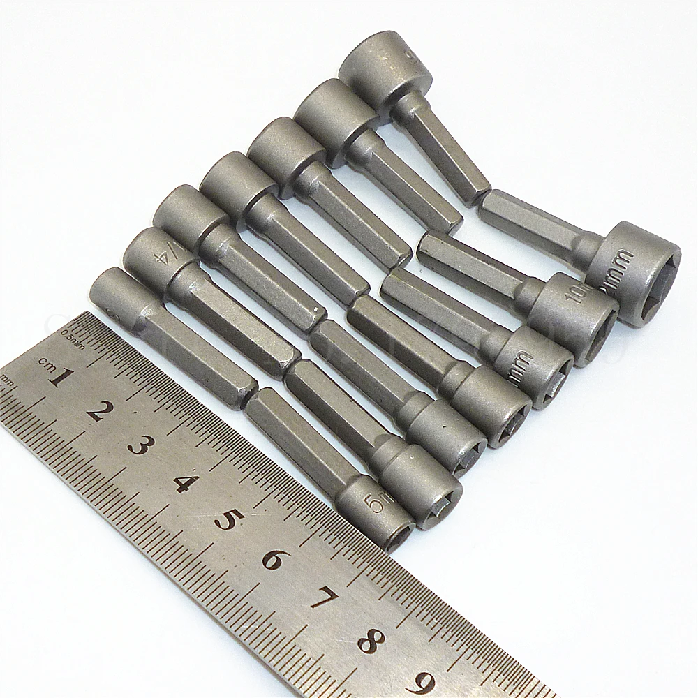 Набор ударных торцевых ключей 1/4 дюйма 14 шт.|socket wrench|nut driver drill bitsocket set |