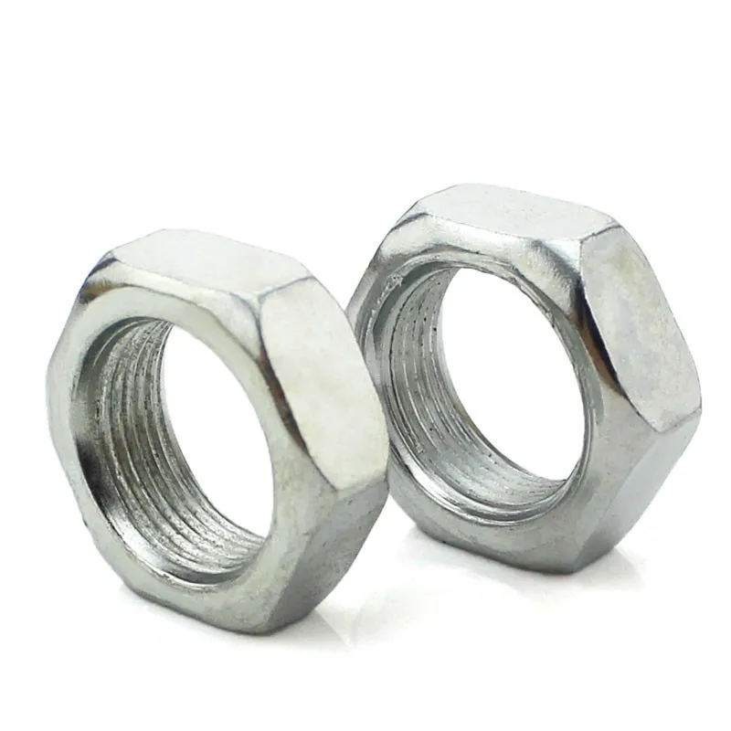 10PCS-M6 DIN439 нержавеющая сталь/гайка с защитой от зубов/левая гайка Обустройство
