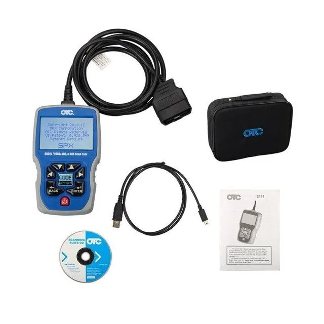 OTC 3111PRO OBD2 сканер трехъязычный инструмент сканирования OBD II CAN ABS и подушка