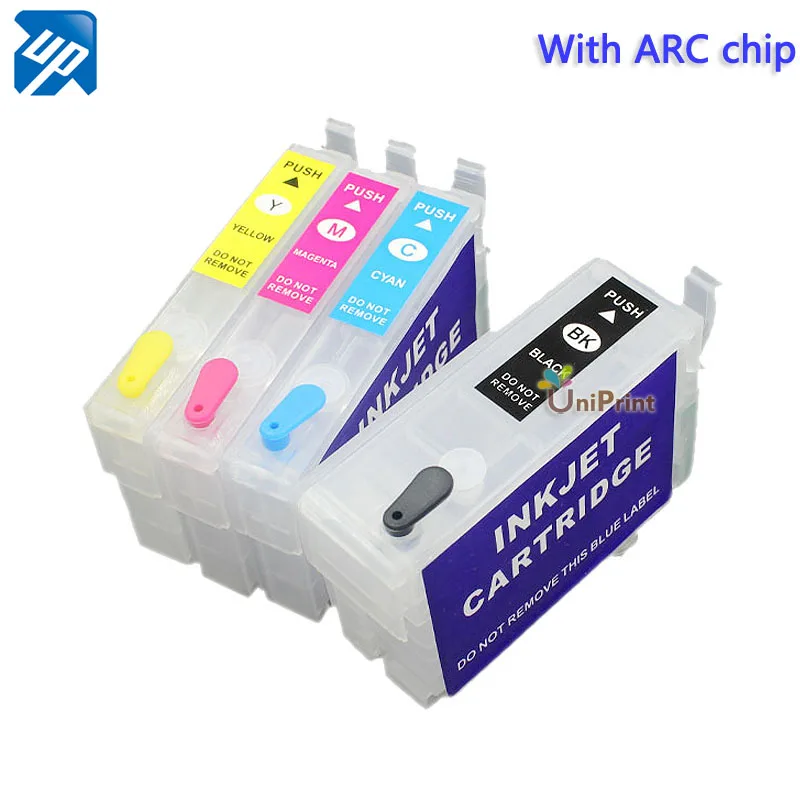 Перезаправляемый чернильный картридж для EPSON TX620FWD TX560WD T40WD T42WD WF 7510 7520 3540 3520 3530