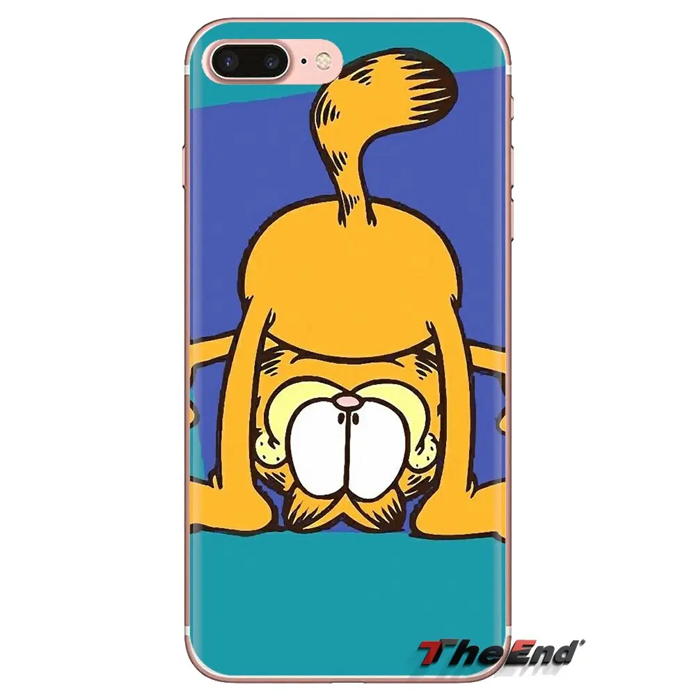 Transparent Soft Shell Covers Garfield For Xiaomi Mi4 Mi5 Mi5S Mi6 Mi A1 A2 5X 6X 8 9 Lite SE Pro Max Mix 2 3 2S |