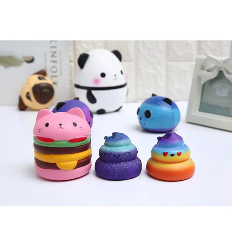 Squishys Galaxy Cute Panda Cream ароматизированные забавные гаджеты антистресс Новинка