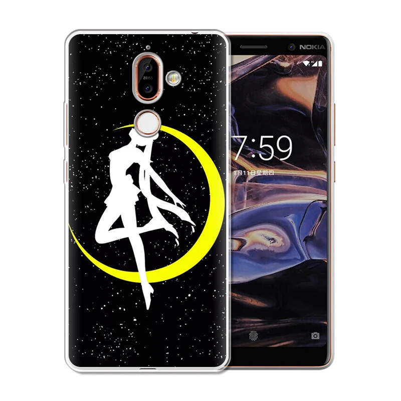 Чехол для телефона Nokia 1 3 5 8 6 2 7 Plus 9 X6 2018 X7 X3 Deadpool Spiderman cat shell Силиконовый ТПУ |