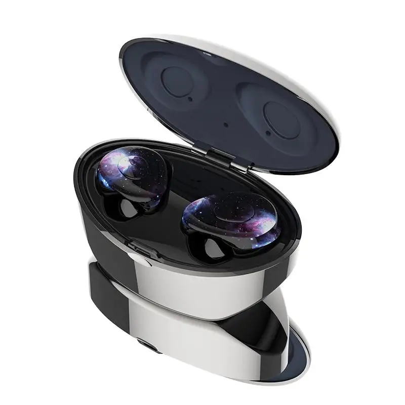 C CALETOP TWS ACC Bluetooth 5,0 наушники беспроводные наушники 6D Музыка Звук истинные беспроводные наушники шумоподавление HD вызов - Цвет: C
