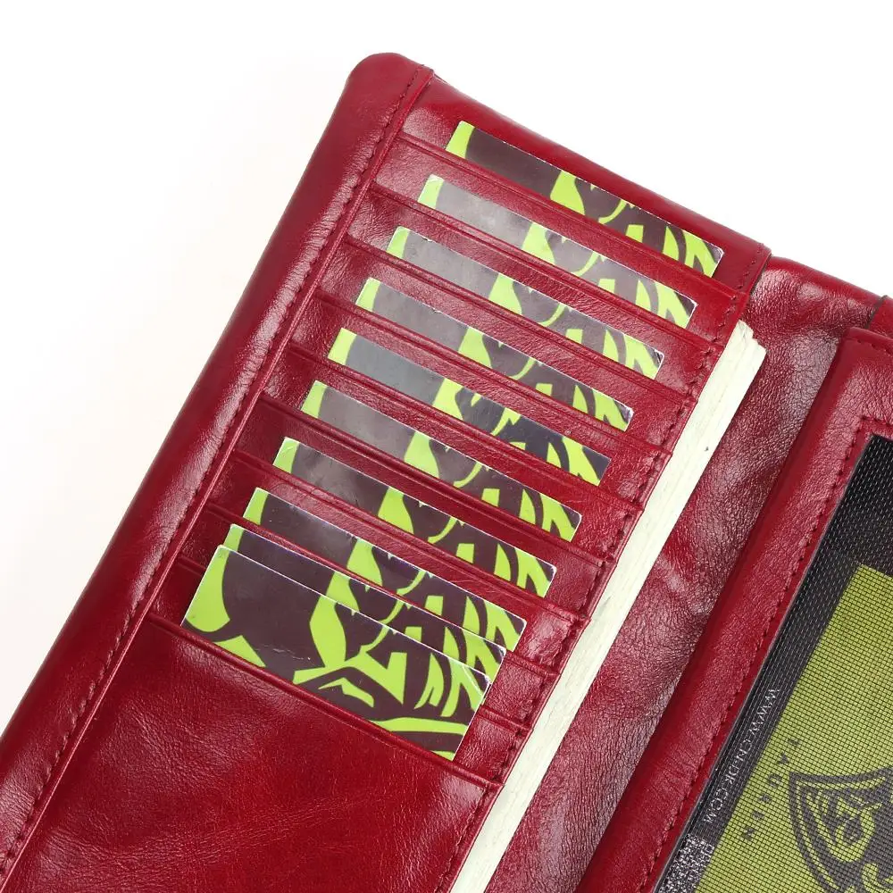 Женский модный кожаный женский кошелек в европейском и американском стиле