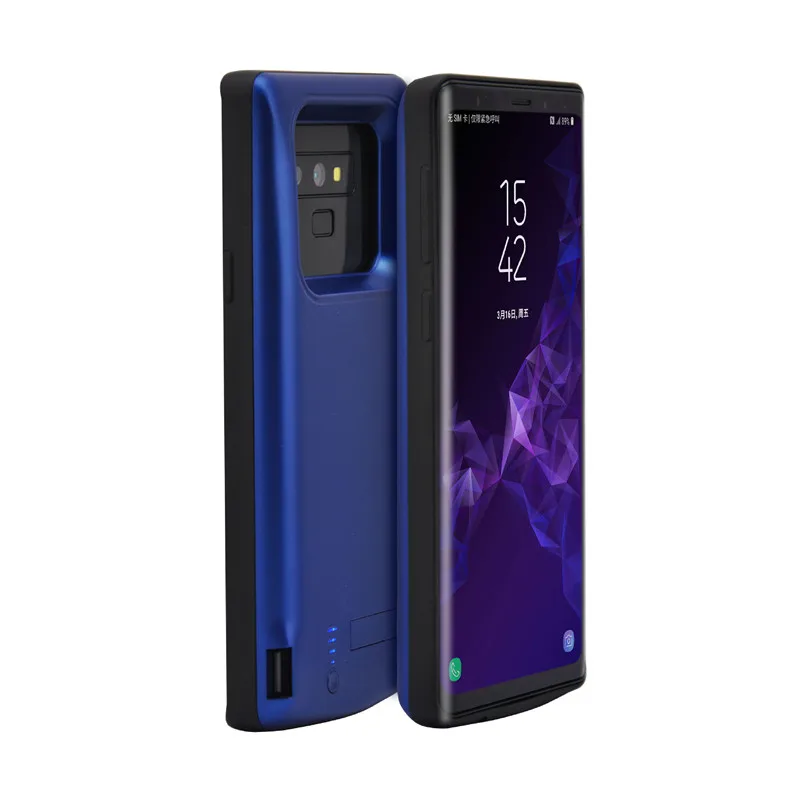 Note 9 5000 мАч Силиконовый противоударный чехол для зарядного устройства для samsung Galaxy Note 9 Внешний перезаряжаемый внешний аккумулятор