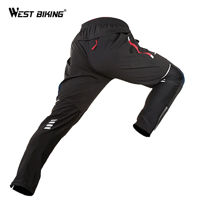 Cycling Pants Black WEST BIKING штаны для велоспорта, штаны для езды на велосипеде, длинные штаны для езды на горном велосипеде, быстросохнущие весенне-летняя мужская одежда, штаны для велоспорта - Цвет: Cycling Pants Black