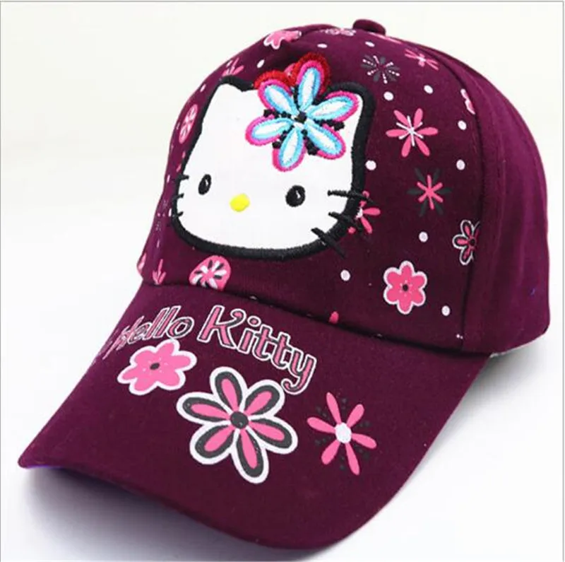 New Lovely Cartoon Kids Baseball Cap Adjustable Boys Girls Hip Hop Baby Flat Hat | Детская одежда и обувь