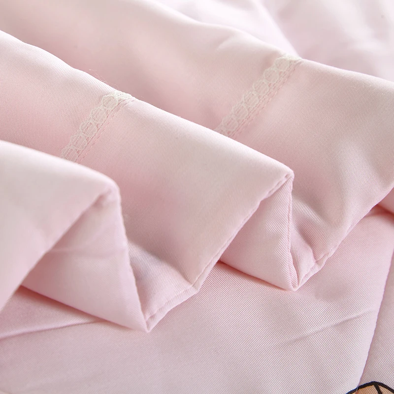 Милое летнее стеганое одеяло с рисунком панды из модальной ткани полиэстер