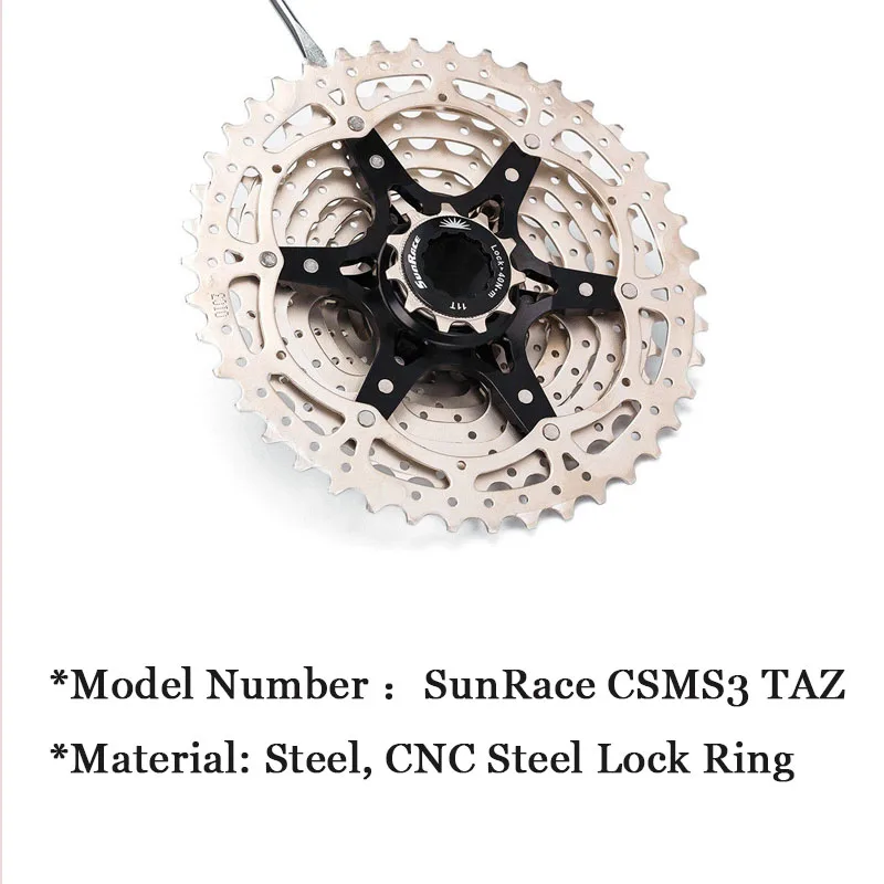 Sunracing 10 S кассета CSMS3 CSMX3 11-40T11-42T 11-46 T MTB велосипедная обгонная муфта Moutain велосипедная кассета Fit Shimano SRAM маховик