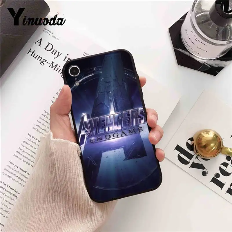 Чехол для телефона Yinuoda Marvel avengers endgame iPhone 8 7 6 6S 6Plus X XS MAX 5 5S SE XR 11 pro max | Мобильные