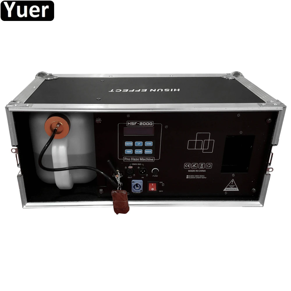 

New 2000W Fog Machine 5L Mist Haze Machine DMX Sound Control Stage Effect Smoke Fog Machine For DJ Disco Club Party Lights Fog
