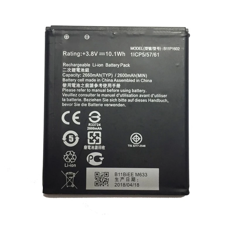 B11P1602 батарея для мобильного телефона ASUS Zenfone Go 5 &quotZB500KL X00AD X00ADC X00ADA внутренняя