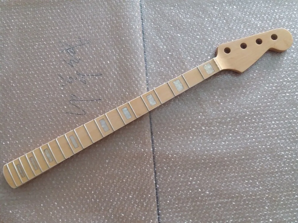 

1 шт. кленовый 20 Fret джаз бас шея для электрических Запчасти для бас-гитары Замена