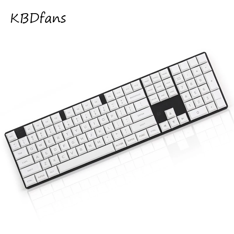 Топ Печатный dsa pbt keycap для механической клавиатуры 108 клавиш iso полный набор dolch keycaps ключи corsair bfilco minila