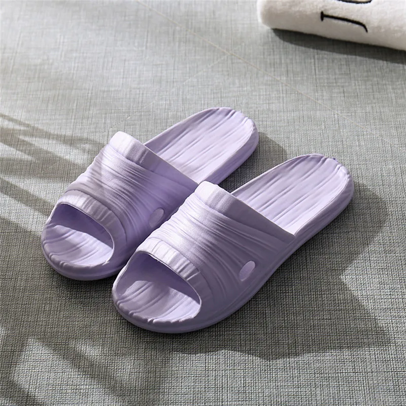 Шлепанцы для пар модные повседневные домашние шлепанцы с мягкой подошвой душа