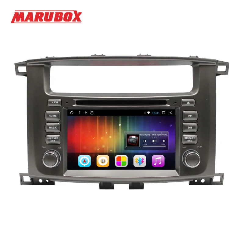 MARUBOX головное устройство 2Din Android 7 1 &quotдля Land Cruiser 100 2002 2007 GPS Navi Стерео Радио