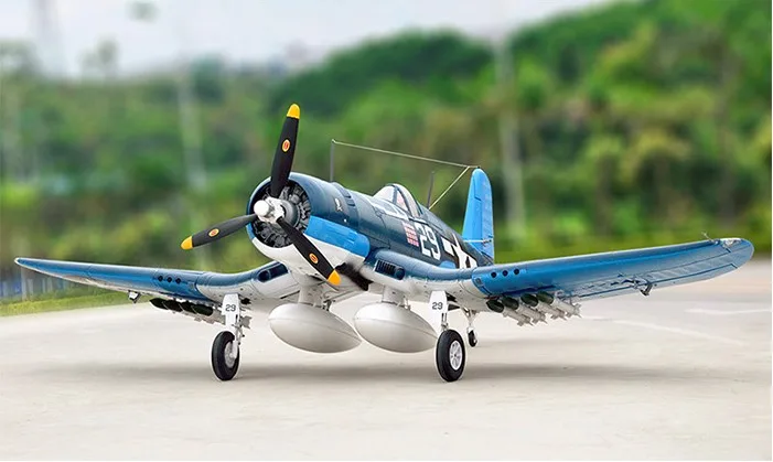 LX F4U CORSAIR 1200 мм крыло радиоуправляемого самолета с убирающимся шасси и складным