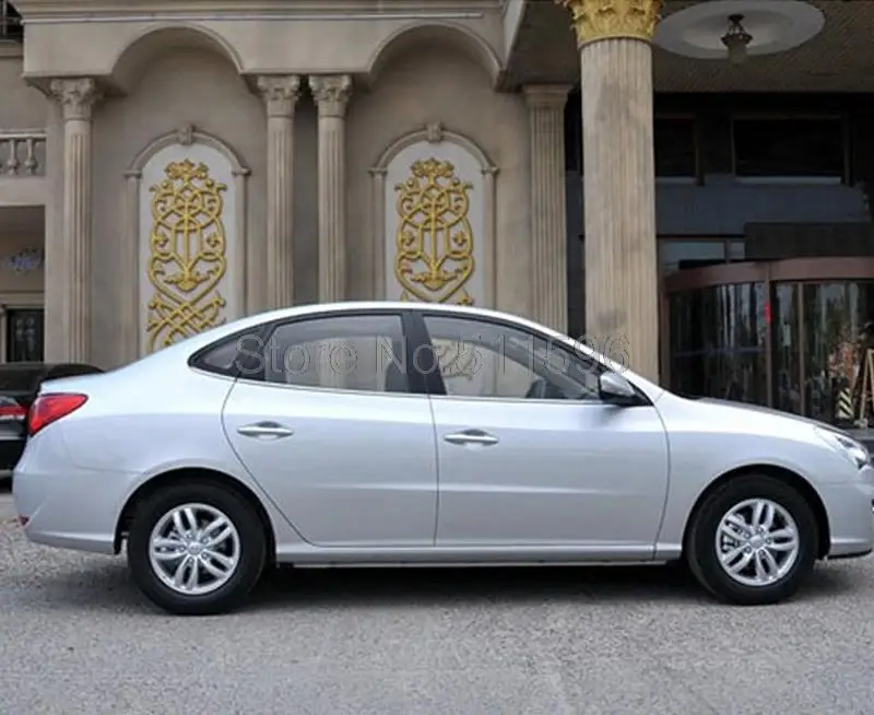 8 шт. хромированные накладки на автомобильные ручки для Hyundai Elantra 2011 седан|handle