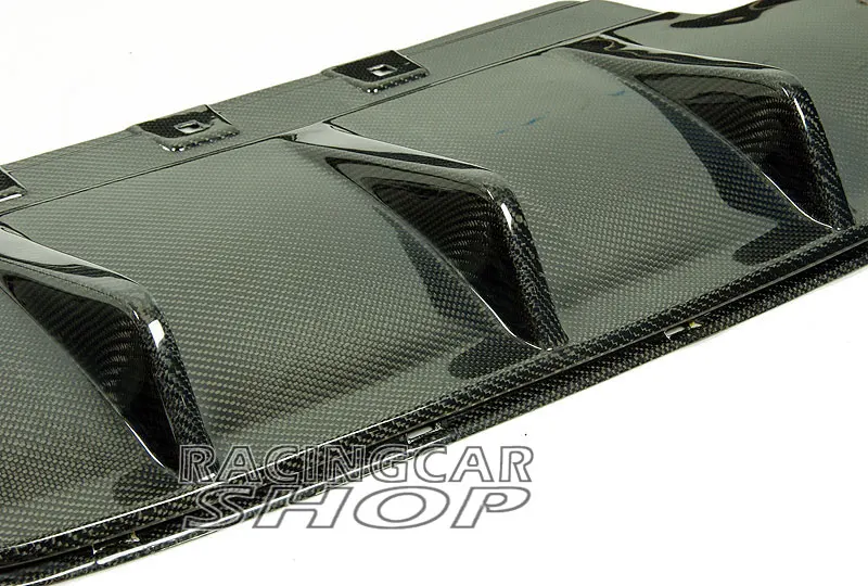 Задний диффузор из настоящего углеродного волокна для BMW 6 Series F06 F12 F13 M6 M Sport B182