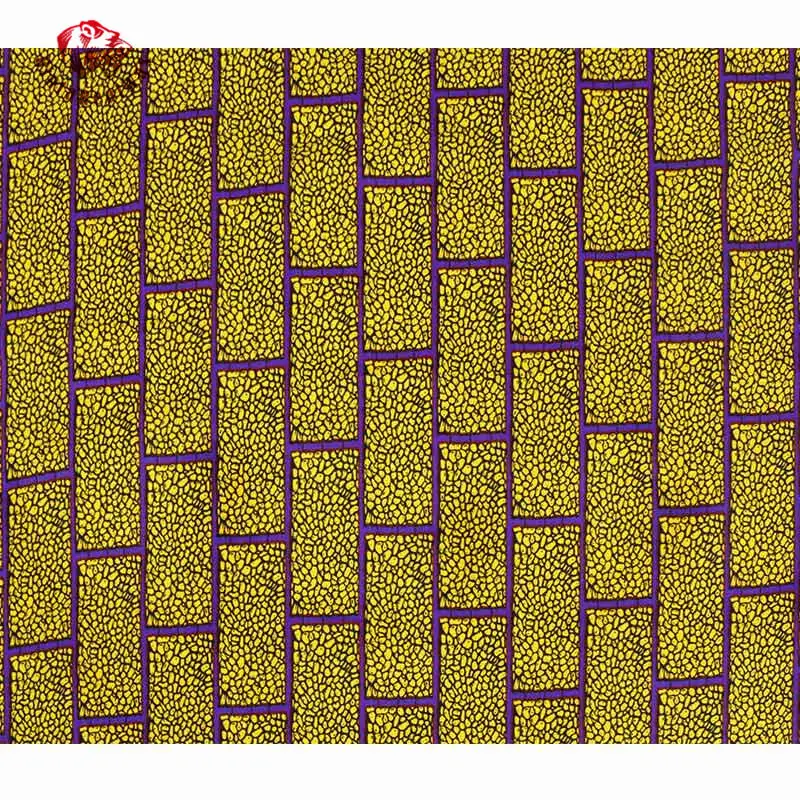 Новая ткань из полиэстера с восковым принтом 2021 настоящая восковая Анкары бинта