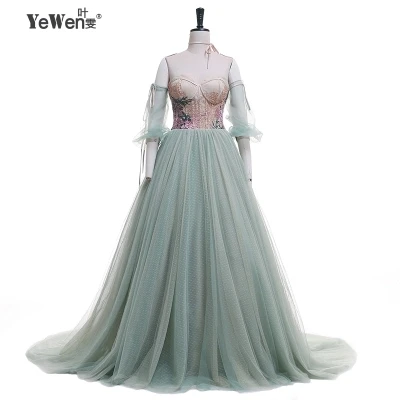 100% настоящая фотография светло бобы зеленый/черный викторианская принцесса