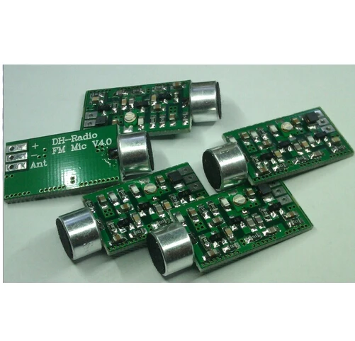 Мини модуль fm передатчика 100 МГц мини ошибка беспроводной Диктофон микрофон V4.0