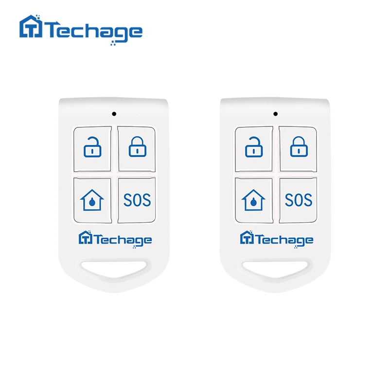 Techage 2 шт. беспроводной пульт дистанционного управления для Wi Fi GSM домашняя
