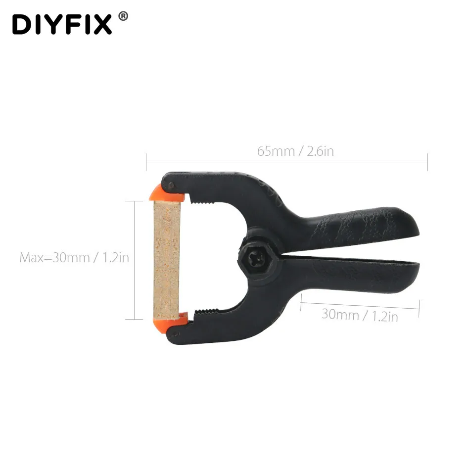 DIYFIX 5 шт. 2 дюймовый мини пластиковый пружинный зажим приспособление для ремонта