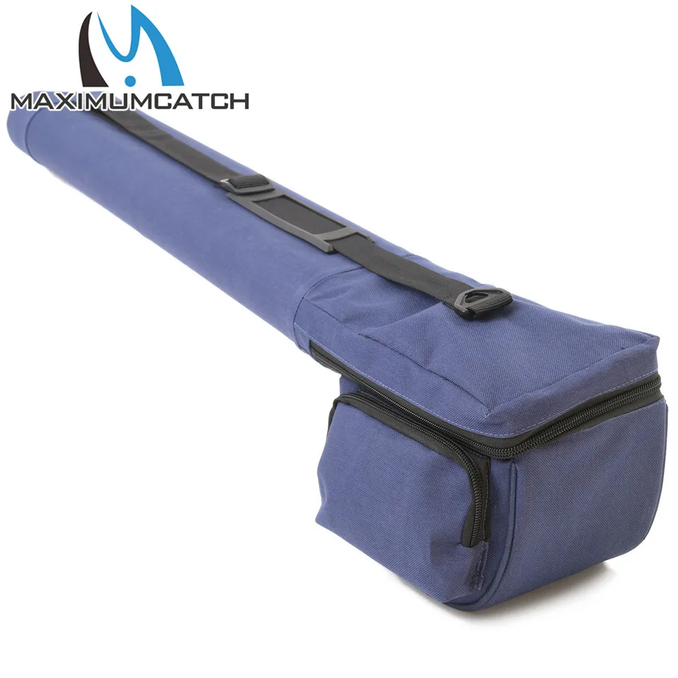 Maximumcatch 9ft Fly Рыбалка тубус летать стержень катушка случае провести двойной 4sec