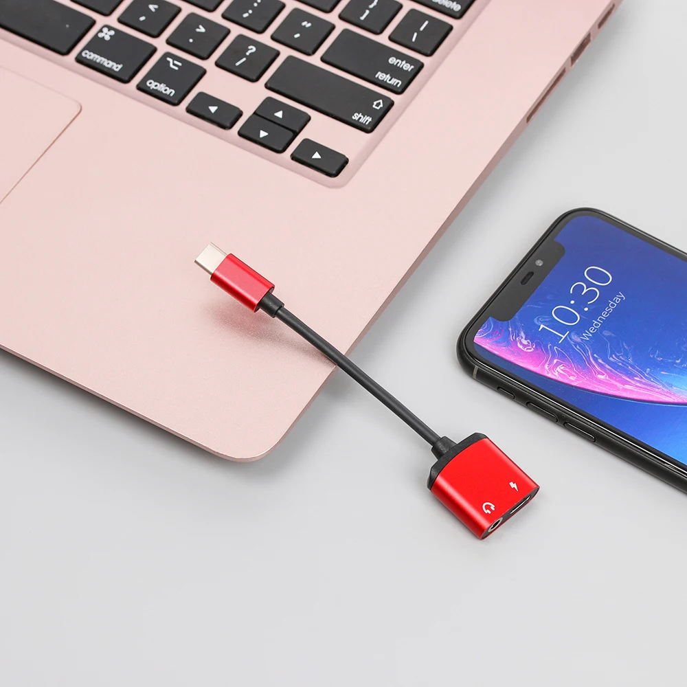 Переходник usb-c/3 5 мм для наушников аудиоадаптер Aux Xiaomi Mi 6 Huawei без удлинителя 3 |