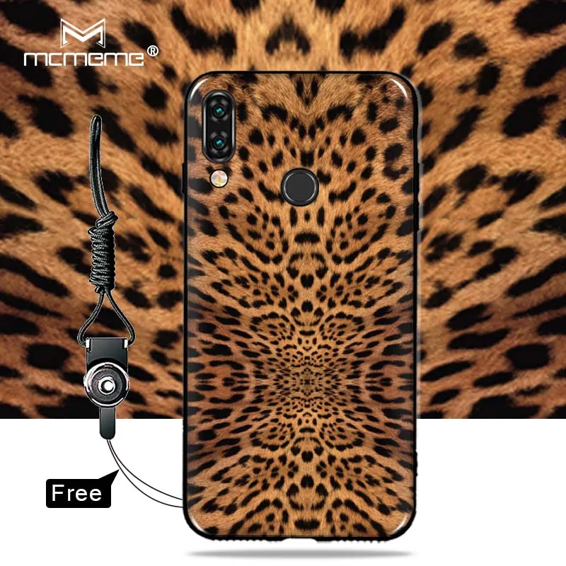 For ASUS Zenfone 5z ZS620KL case Fashion Leopard Pattern Serpentine soft TPU back cover for 5 ZE620KL Gift Hanging rope |