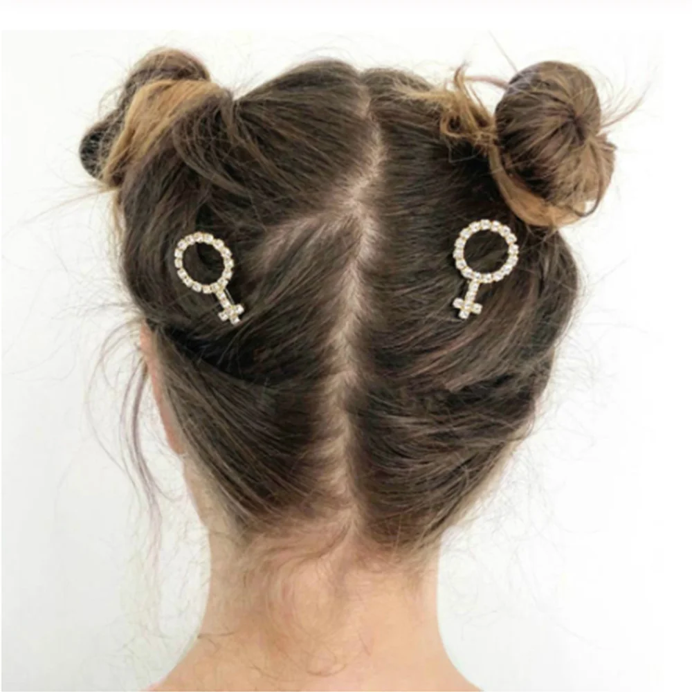 Женские свадебные заколки для волос Stonefans стразы со звездочками и кристаллами в