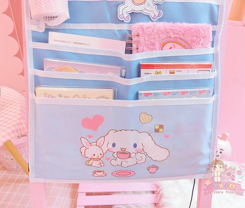 Мультяшные Сейлор Мун Хелло Китти моя мелодия Cinnamoroll pompomparin косметические сумки настенные подвесные органайзеры сумка для хранения косметики сумки