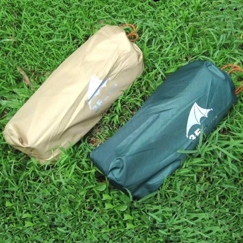 3F UL gear 3x3 M серебряное покрытие Flysheet Водонепроницаемый солнцезащитный 210 T тафты висячая Брезентовая палатка пляжный навес