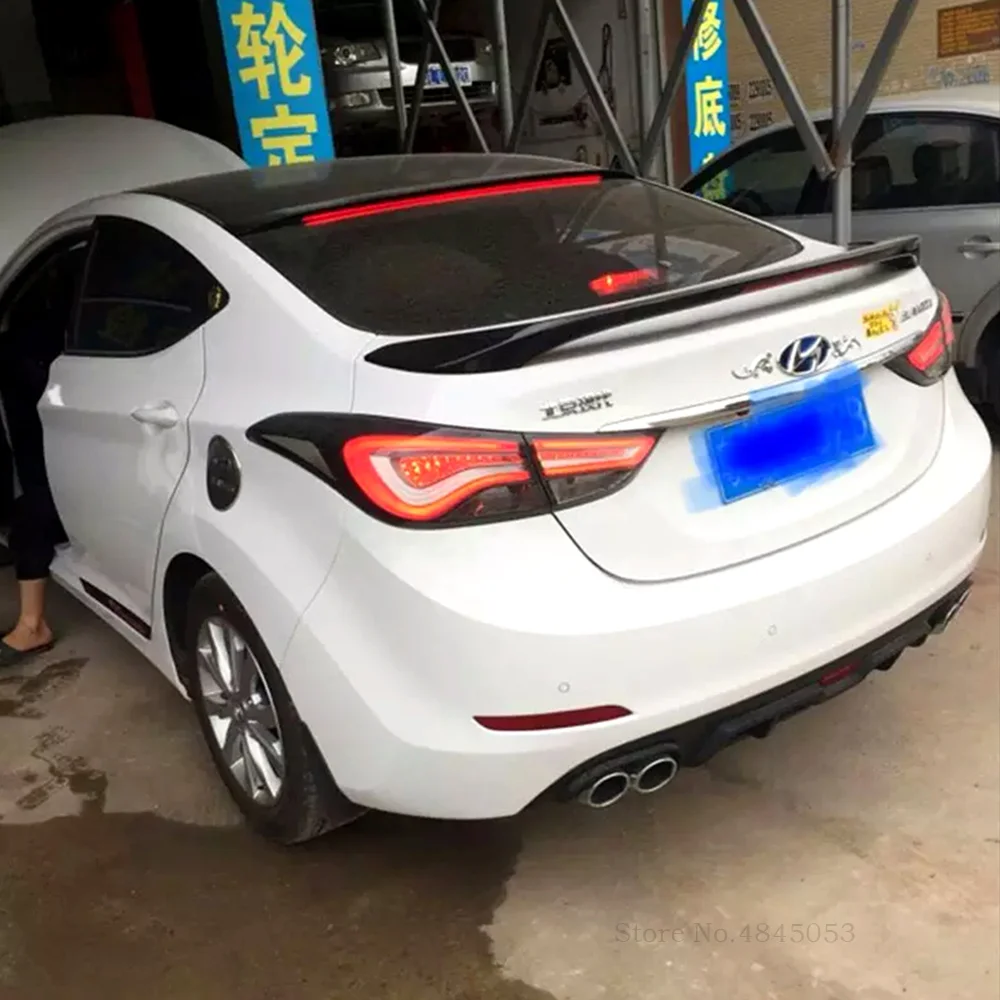 Для HYUNDAI ELANTRA 2012 2017 высококачественный АБС пластик праймер для заднего крыла
