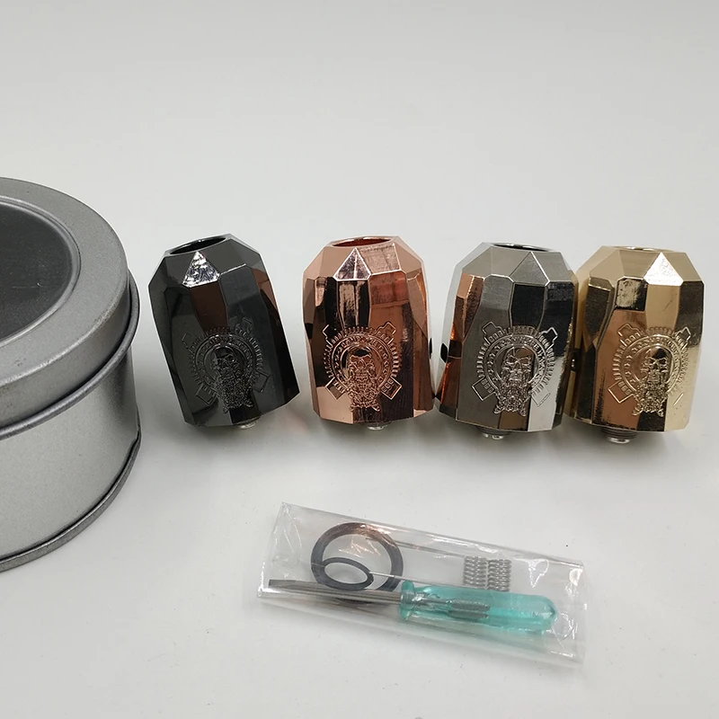 Крутой стиль stealthcap механическая электронная сигарета атомайзер RDA для 510 vape tank