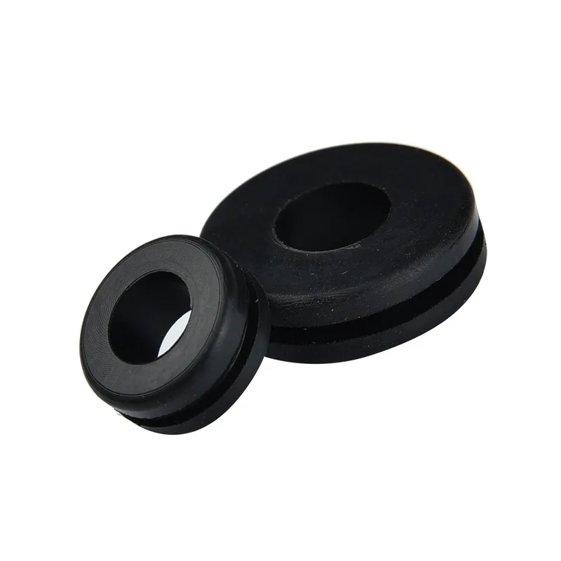 Черное резиновое уплотнительное кольцо круговое уплотнение защитная втулка для