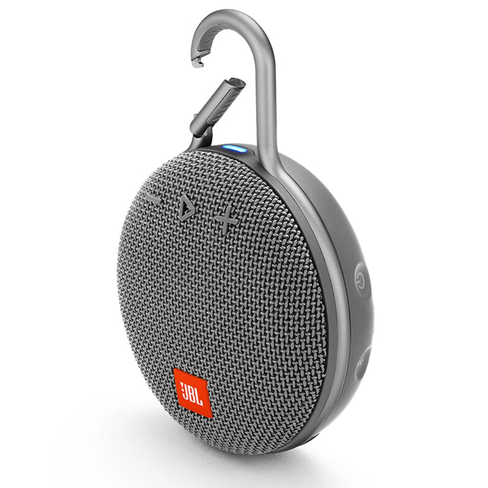 JBL Clip 3 портативный Bluetooth мини динамик беспроводной IPX7 водонепроницаемый музыкальный плеер с микрофонный крючок 3,5 мм аудио кабель