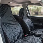 Чехлы на сиденья автомобиля, водонепроницаемые нейлоновые Чехлы для авто, Защитные чехлы для передних сидений фургона, 3 цвета, 2 шт.