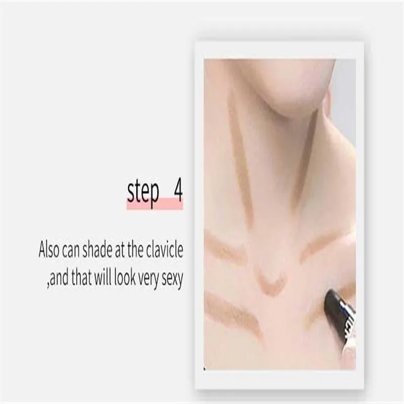 18 г кремовый контурный матовый бронзатор маскирующий карандаш