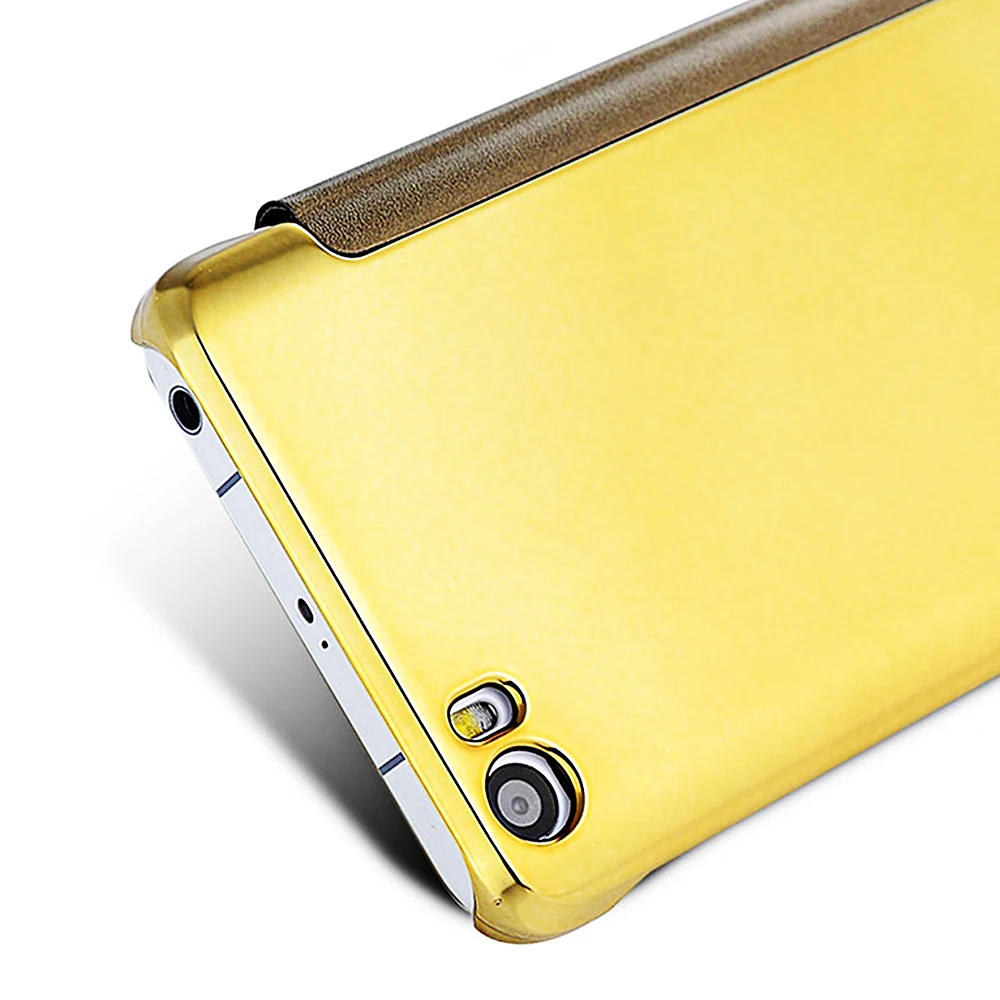 TIPFLY Smart Case покрытие mi rror Clear View Обложка Для Сяо 5 Смарт Флип Кожаный Чехол телефон